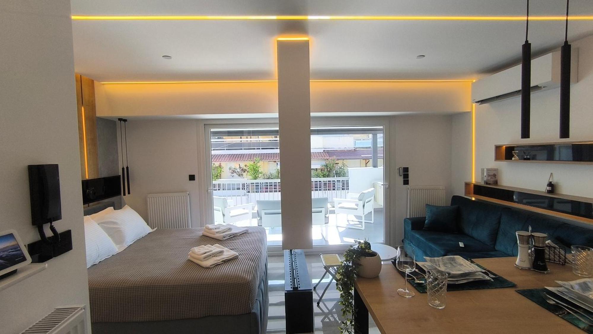 Larisa Absolute Suites, Sky View Smart Home Экстерьер фото
